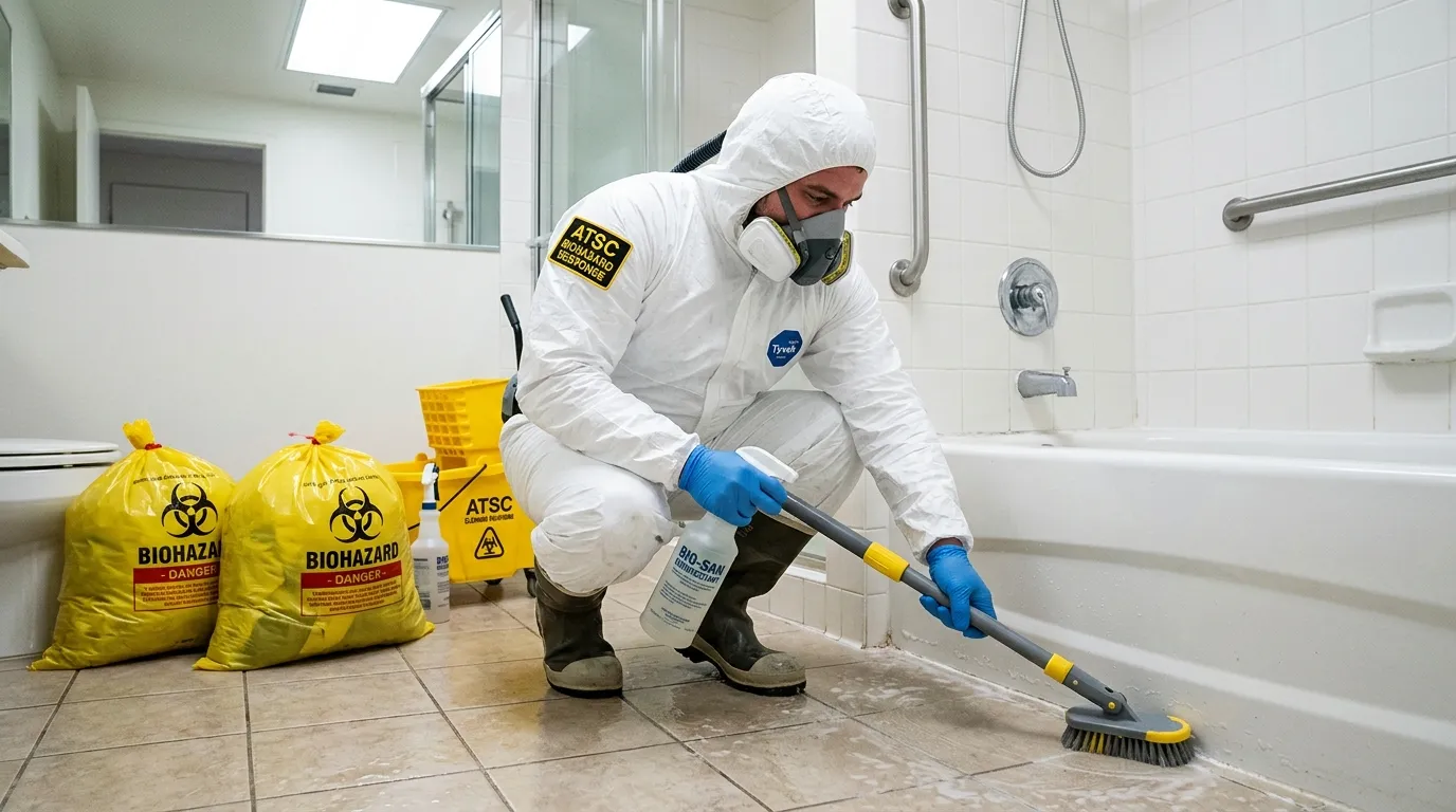 Decontamination equipment deployed for Blood Cleanup in New Smyrna Beach